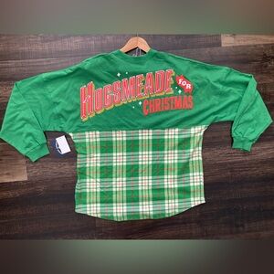 Universal Studios Hogsmeade for Christmas Spirit Jersey Harry Potter Adult Large